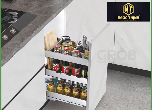 KỆ ĐỰNG DAO THỚT INOX HỘP  TẠI LONG THÀNH